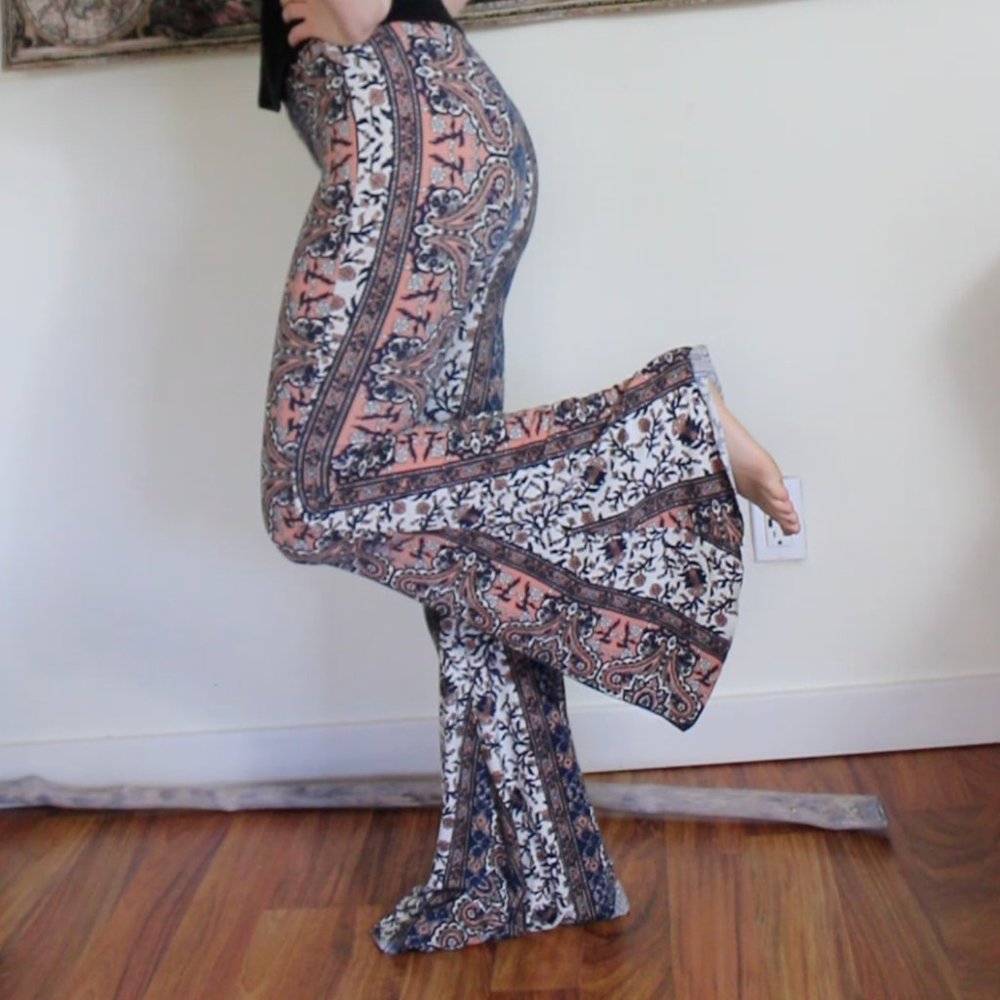 Flared Stretchy Pants